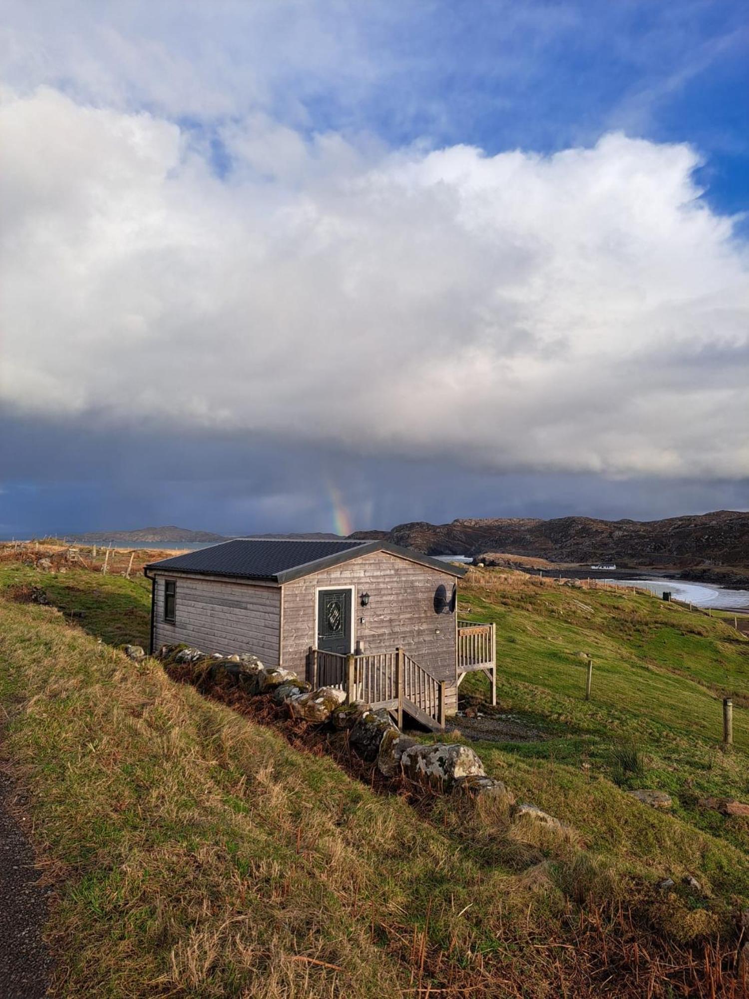 Villa Sea View Cabin à Clashnessie Extérieur photo